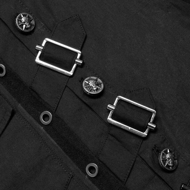 Punk Rave Gothic Shirt Terrorfrequenz