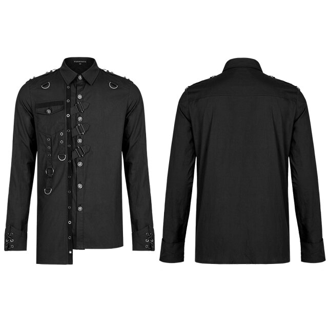 Punk Rave Gothic Shirt Terrorfrequenz
