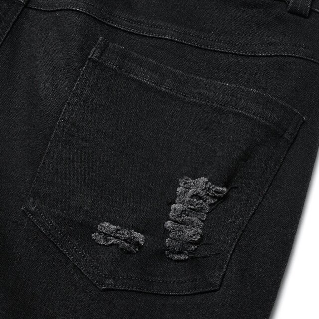 Punk Rave Fetzen-Hose Exodus mit Netz 5XL