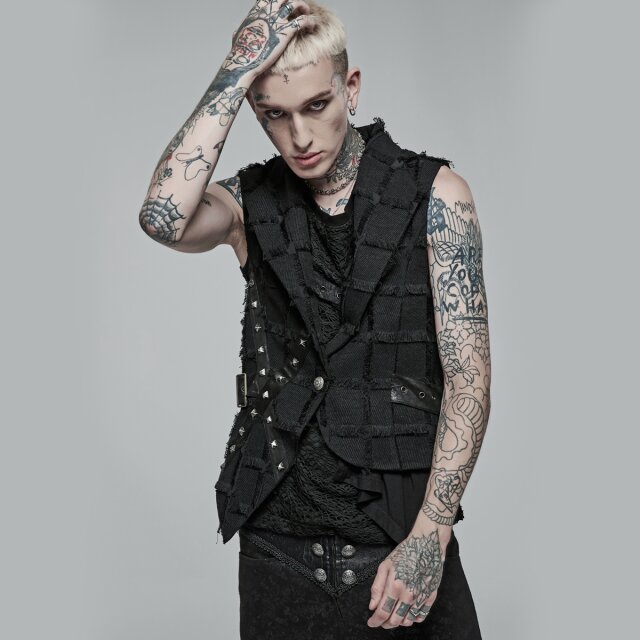 PUNK RAVE Postapocalypse Vest Combichrist