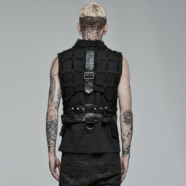 PUNK RAVE Postapocalypse Vest Combichrist