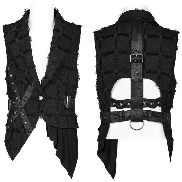 PUNK RAVE Postapocalypse Vest Combichrist