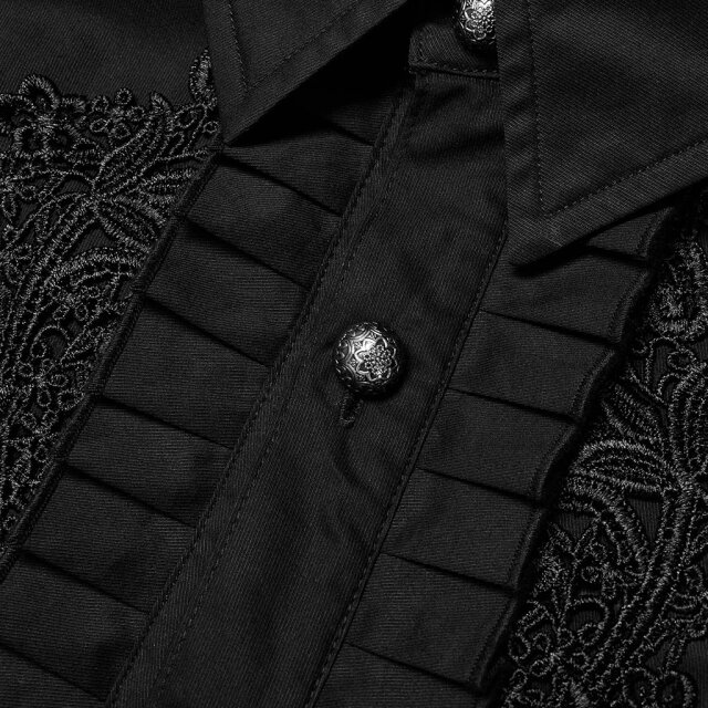 PUNK RAVE Victorian-Goth Hemd Dark Romeo M