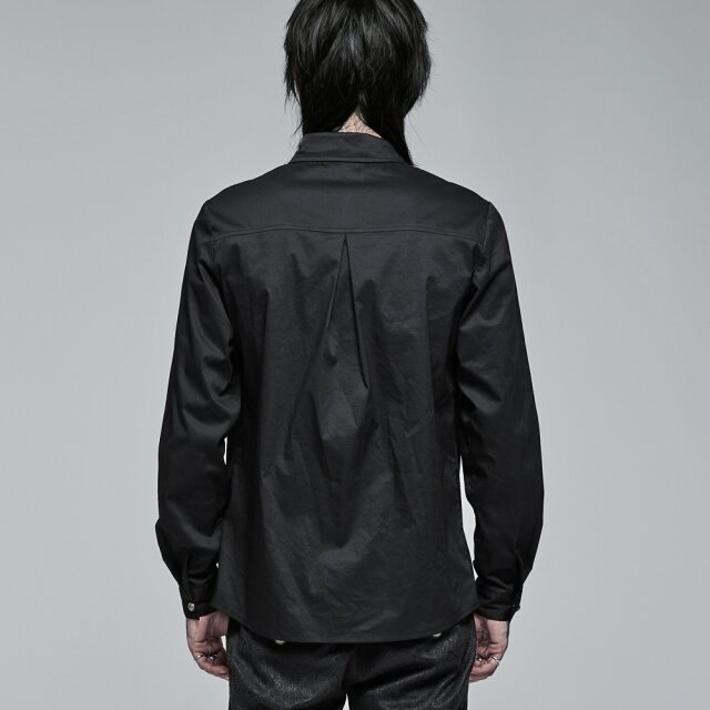 PUNK RAVE Victorian-Goth Hemd Dark Romeo M