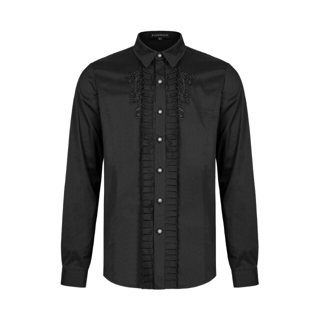 PUNK RAVE Victorian Goth Shirt Dark Romeo