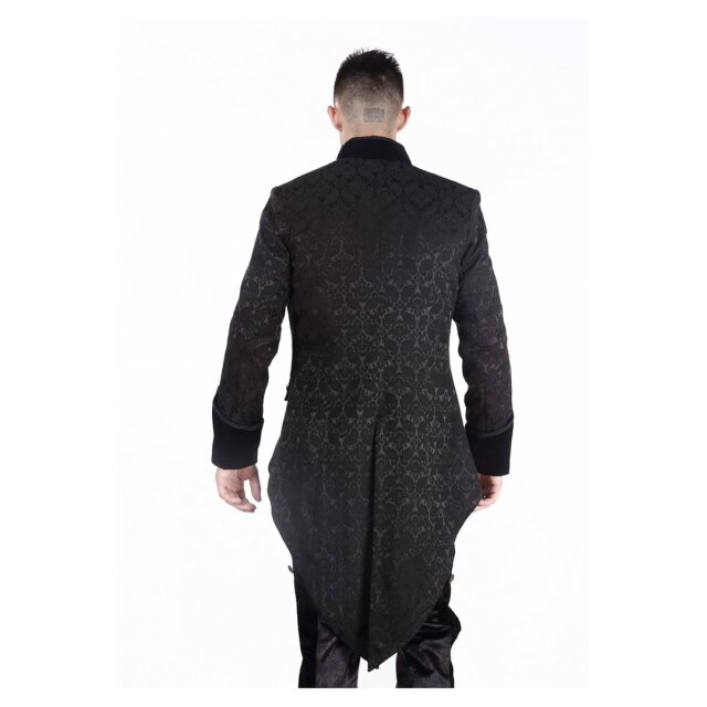 Gothic Brokat-Herrenfrack Graf Bran - Größe: XL