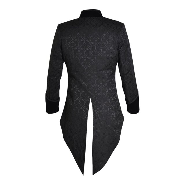 Gothic Brokat-Herrenfrack Graf Bran - Größe: XL