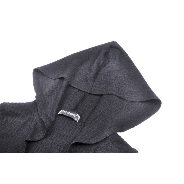 Bauchfreies Kapuzenshirt Glamour Witch mit Zipfeln XXL