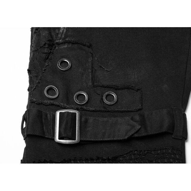 Punk- / Gothic- Hose Demon im Fetzen-Look 5XL