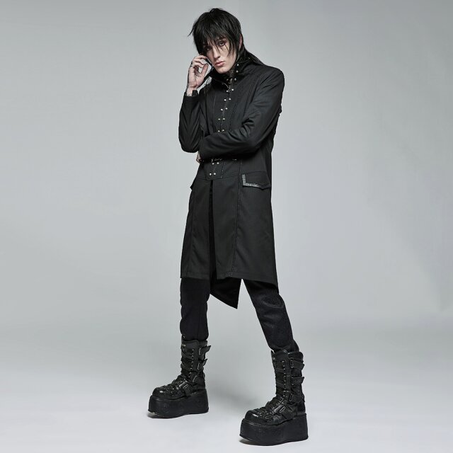PUNK RAVE Gothic Short Coat Count of Darkness
