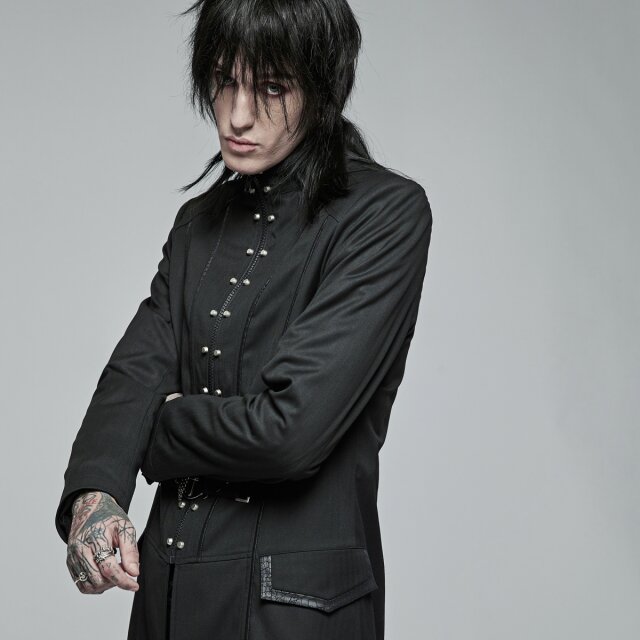 PUNK RAVE Gothic Short Coat Count of Darkness