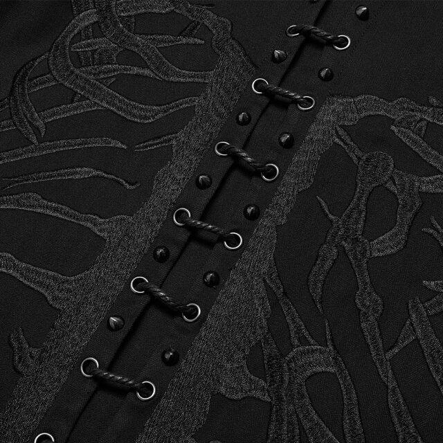 PUNK RAVE Gothic Short Coat Count of Darkness