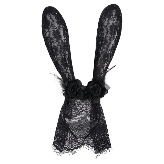 Bunny Burlesque Hairband with Bunny Ears