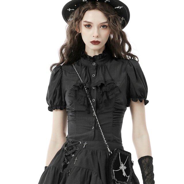 Steampunk Short Sleeve Blouse Lady Ingram