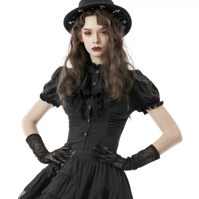 Steampunk Short Sleeve Blouse Lady Ingram
