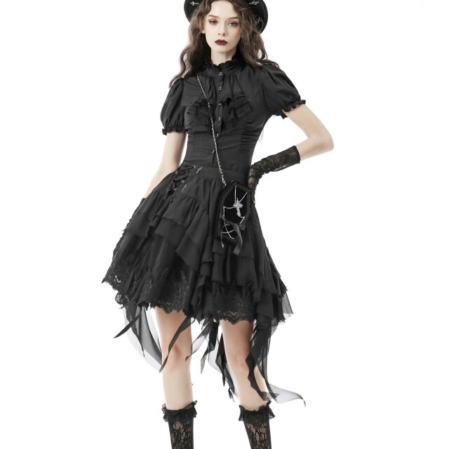 Steampunk Short Sleeve Blouse Lady Ingram
