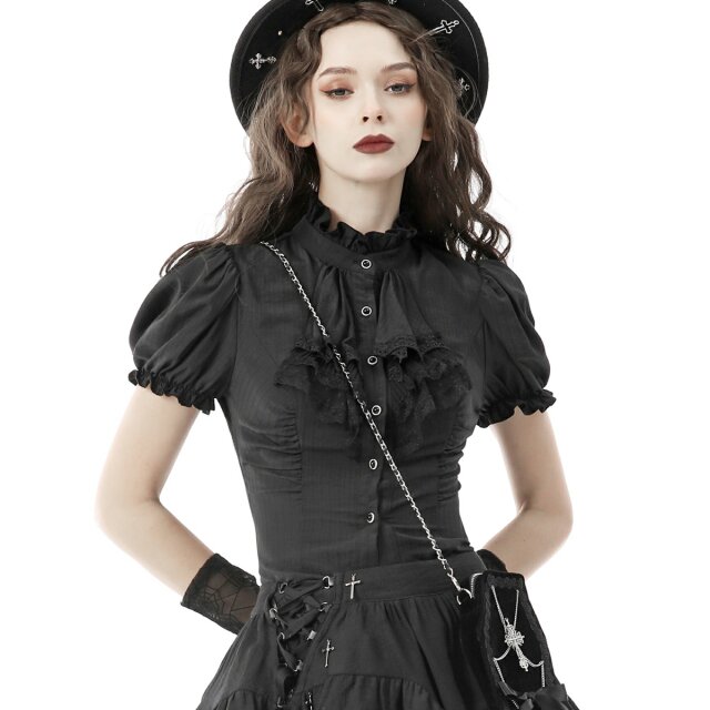 Steampunk Short Sleeve Blouse Lady Ingram