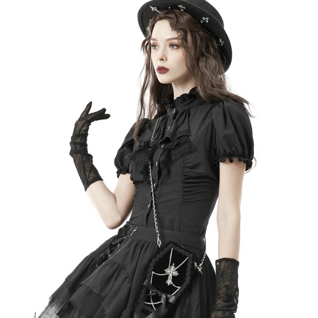 Steampunk Short Sleeve Blouse Lady Ingram