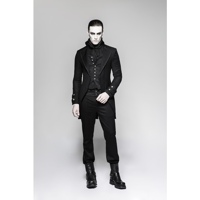 Cutaway / Tailcoat Chevalier with hinted vest - size: L