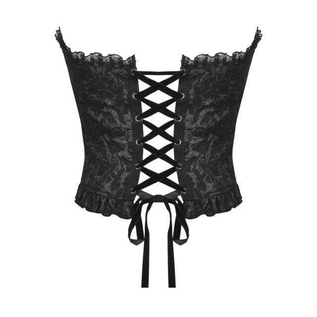 Gothic Korsagen-Top Magdalena XXL