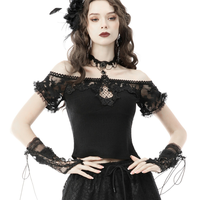 Victorian Goth Shirt Blessed Beauty