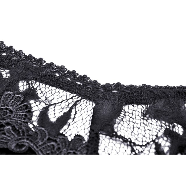Victorian Goth Shirt Blessed Beauty XS