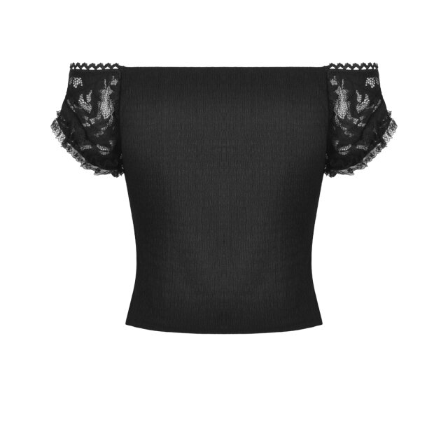 Victorian Goth Shirt Blessed Beauty XXL