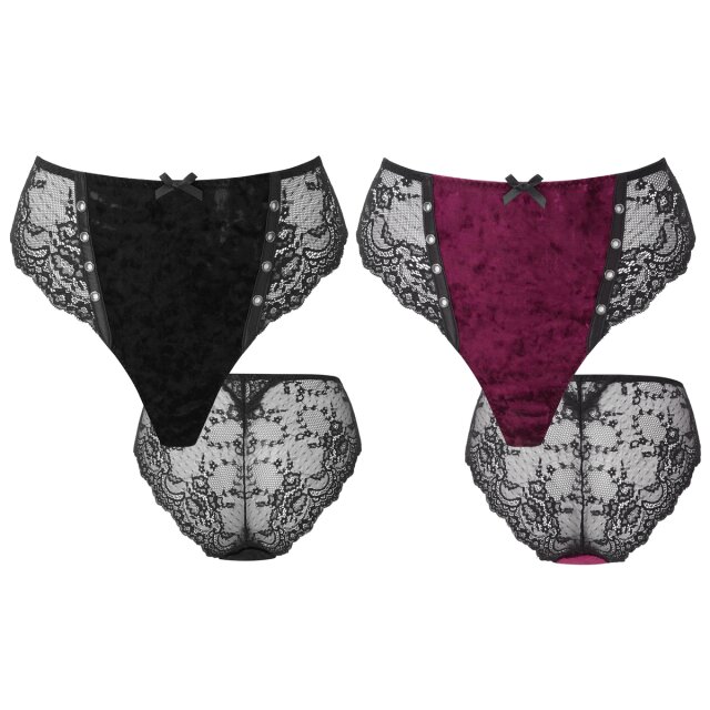 KILLSTAR Pin Stuck Panties in black or blood blood