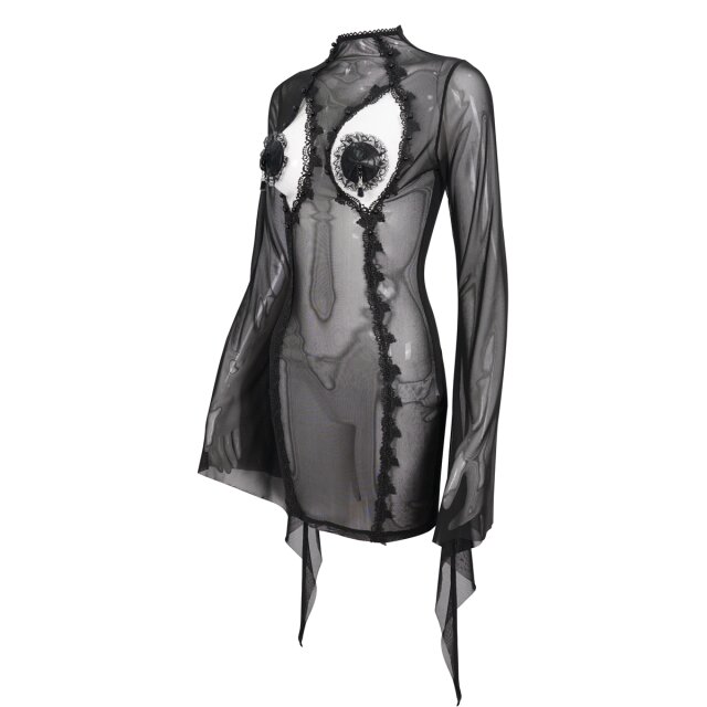 Breast-free Mesh Dress Our Sins