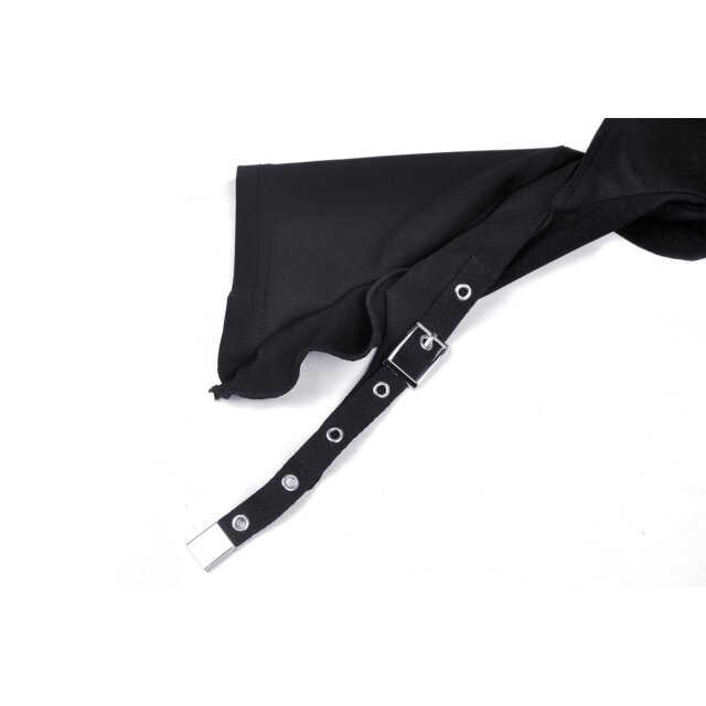 Hoodie-Bolero Felyne mit Ohren und Teufelsschwanz S