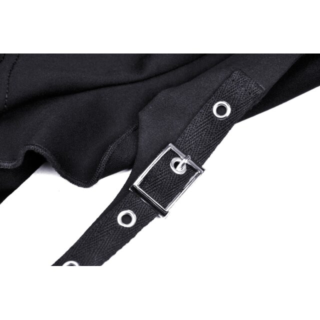 Hoodie-Bolero Felyne mit Ohren und Teufelsschwanz S