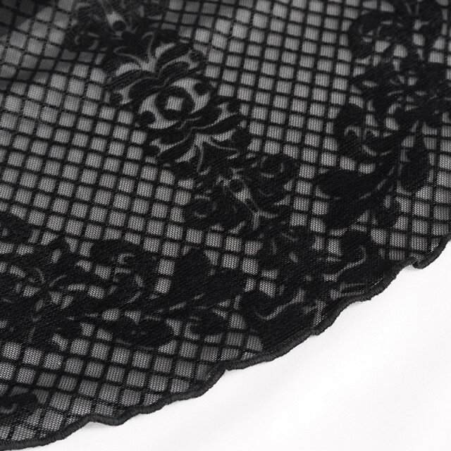 Flocked mesh shirt Supernova