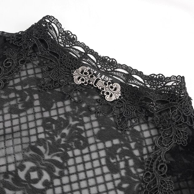 Flocked mesh shirt Supernova