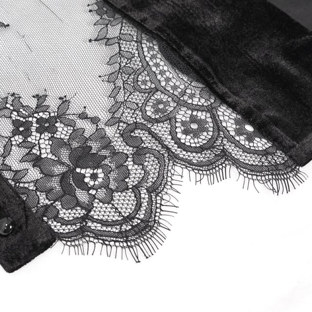 Bluse Moonshine mit Spitzeneinsatz vorne XXL