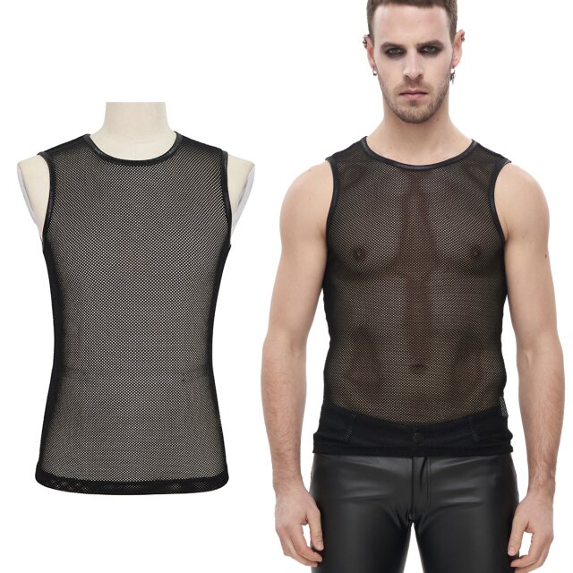 Devil Fashion schwarzes Herren Tank Top (TT19701) aus...