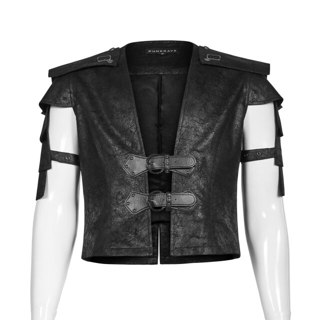 Herrenjacke /-weste Kingsguard in Lederoptik S used