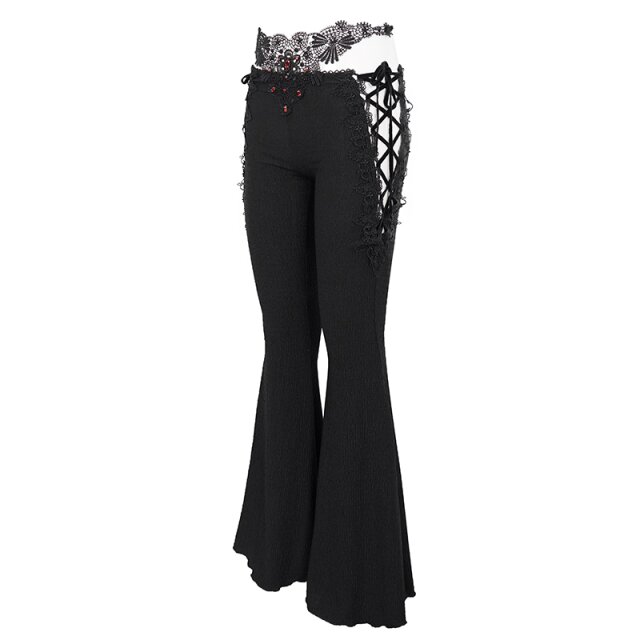 Low Waist Flare Pant Sinistress with Lace