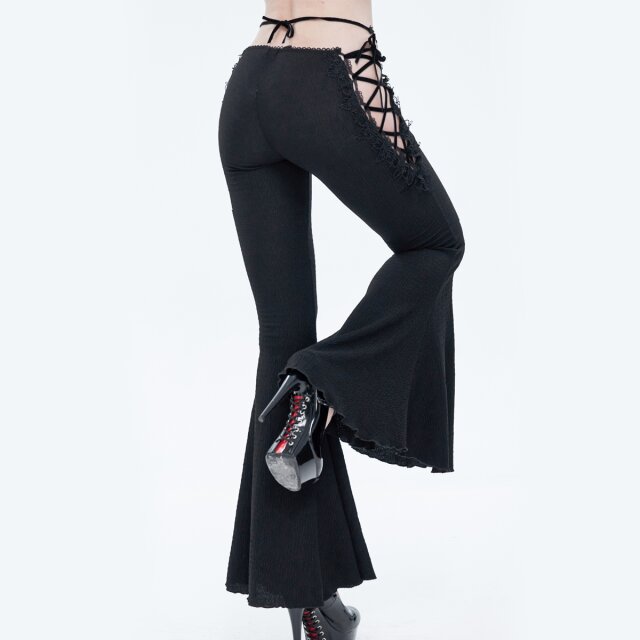 Low Waist Flare Pant Sinistress with Lace