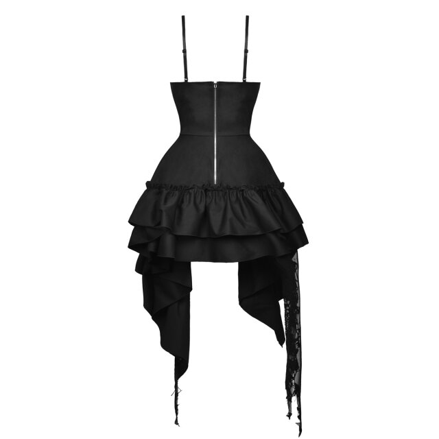 Gothic Corsage Dress Witching Hour with fringes and tatters