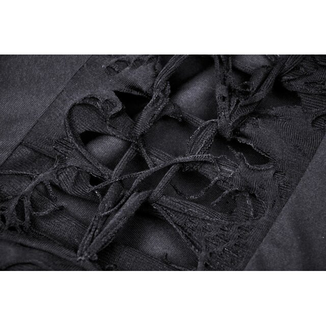 Gothic Corsage Dress Witching Hour with fringes and tatters