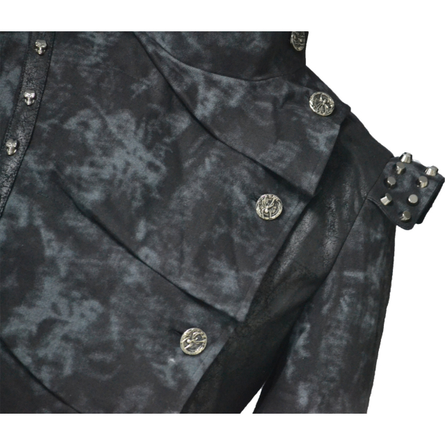 Gothic- / Uniform-Short Coat / Frockcoat Crusader - size: L