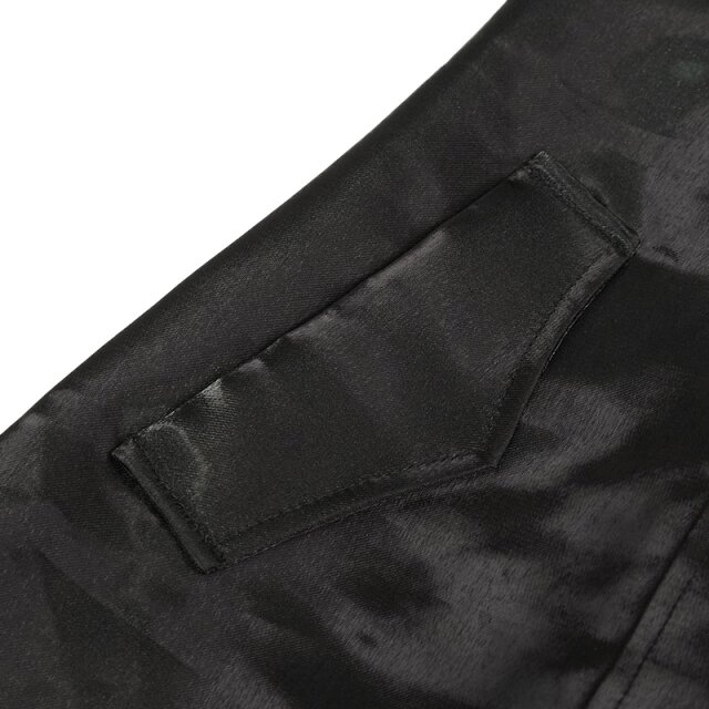 Long Shiny Gothic Coat Stardust