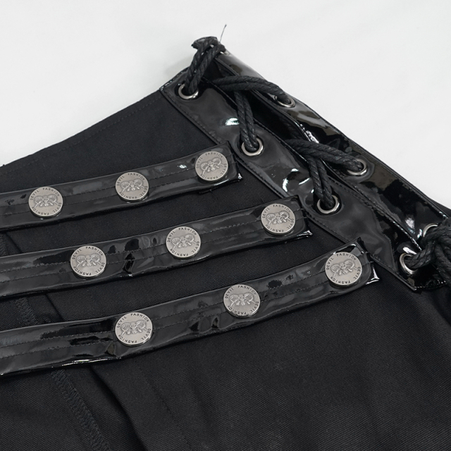 Half skirt / Kilt Grim Reaper with PVC Straps