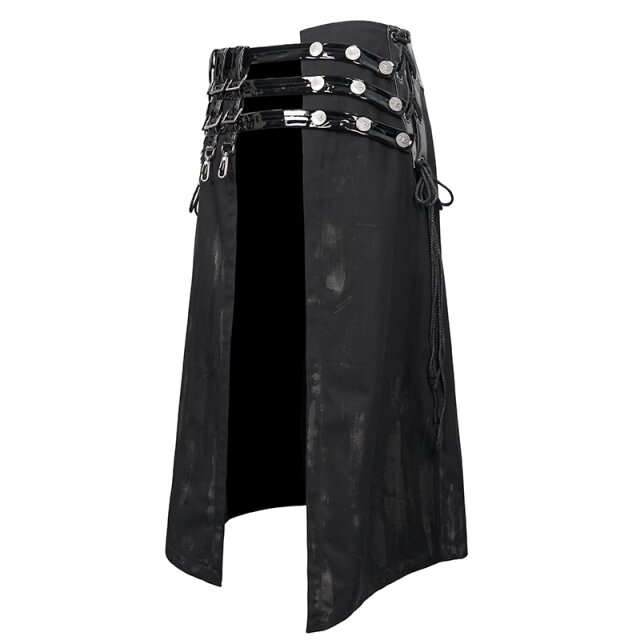Half skirt / Kilt Grim Reaper with PVC Straps