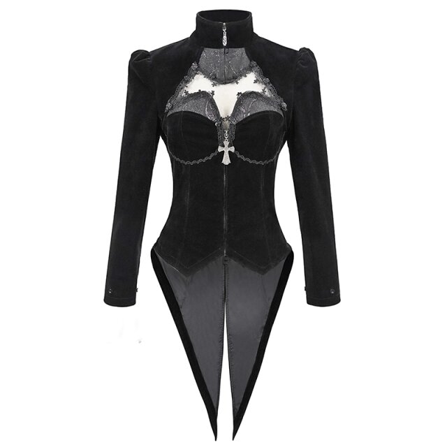 Viktorianischer Damen-Samtfrack Heritage XS