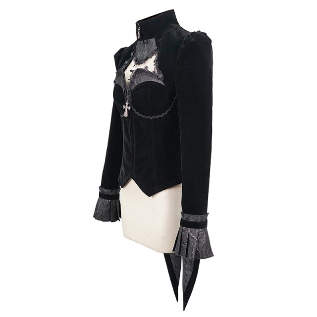 Viktorianischer Damen-Samtfrack Heritage XS