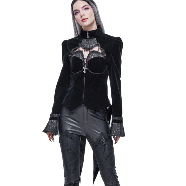Viktorianischer Damen-Samtfrack Heritage XS