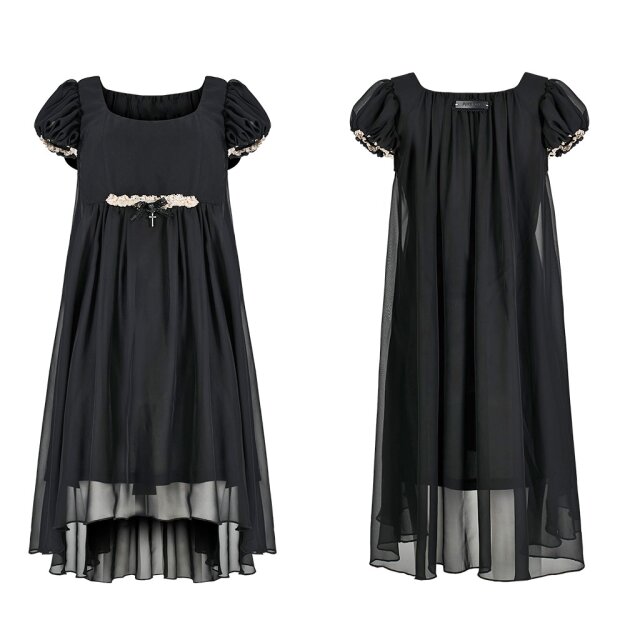 PUNK RAVE Chiffon-Minikleid Malice XL