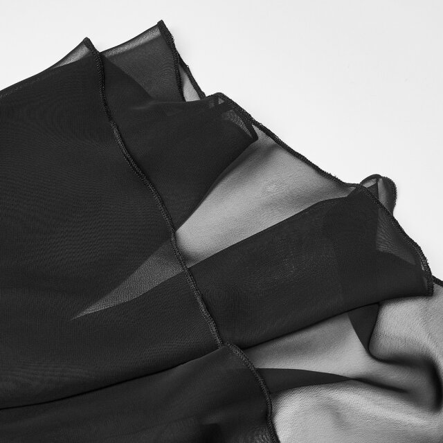 PUNK RAVE Chiffon-Minikleid Malice XL