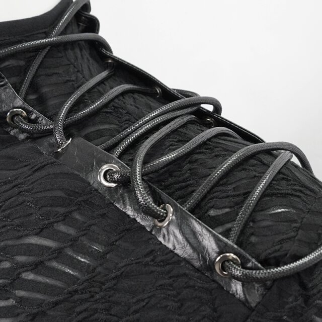 Longsleeve Shadowland with lacing on shoulder